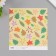 Scrapbooking paper bilateral "leaves" density 180 grams set 10 pcs 15.5x17 cm