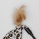 Textile teaser with feathers