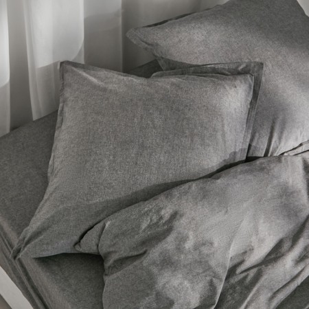 Sl Home sheet "Denim" 245*280 cm, central dark, 100% greedy cotton-1
