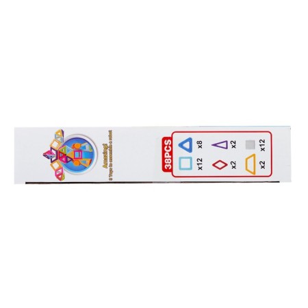 Magnetic designer "Mini-magic magnet", 38 parts-6