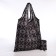 Household bag without fastening, black color