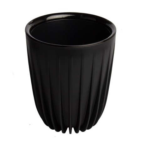 Plastic pot Live-In-Green with the Sigma tab, D = 30 cm, 18 l, black color is black