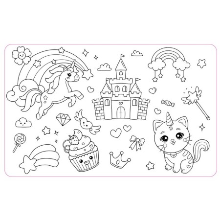 Reusable stain-painting "for girls"-1