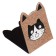 A set of magnetic bookmark for books Calligrata 4 pieces, "Cats", mix