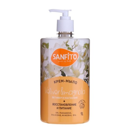 Sanfito Cream-soaked vetiver and magnolia, 1000 ml