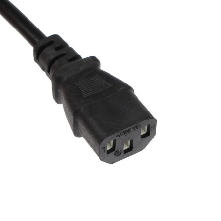 EXPLOYD EX-K-1460, SCHUKO-C13, 2 m, black power cable-1