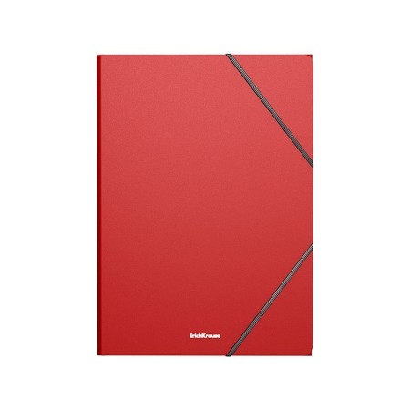 A4 elastic band, 400 μm, Erichkrause Matt Classic, Koreshka 5 mm, up to 300 sheets, embossing "Sand", mix-3