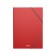 A4 elastic band, 400 μm, Erichkrause Matt Classic, Koreshka 5 mm, up to 300 sheets, embossing "Sand", mix