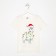 Children's T -shirt, milk/llama, height 128 cm