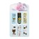 A set of magnetic bookmark for books Calligrata 6 pieces, "cats", mix