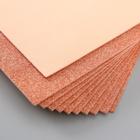 Foamiran glitter 2 mm, 20x30 cm, powder-3
