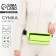 Run to run waist bag on the zipper, yellow color