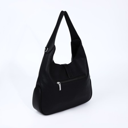 Load bag with lightning, external pocket, black color-1