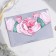 Invitation in the color envelope for the wedding "Happy moment", 15 x 10 cm.