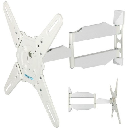 Kromax Atlantis-40 White 22 "-65" Max. 40kg, wall turn and nak 102951-1