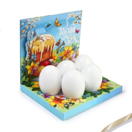 A set for decorating eggs in a 3D box "Light Easter!", 12.5 x 15.5 cm-3