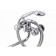 Fauzt FZS-435-39 bath mixer, two-wound, long spout, shower set, chrome