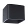 Bra Scatola, 5w LED, 3000K, 300LM, black color