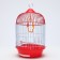 Birds Cell-Kound equipped BD-4/2, 23.5 x 33 cm, red