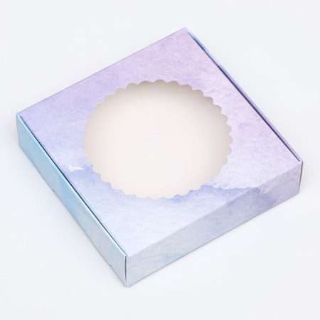Box the team with the window, "Heavenly", 11.5 x 11.5 x 3 cm-2