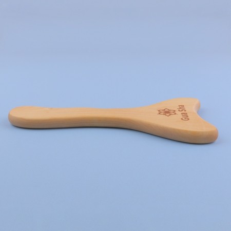 Guasha massage, large, 25.5 × 12 cm, wooden-4