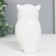 Souvenir Ceramics "Sunny Owl" White with rhinestones 9.3x5x5.4 cm