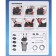 External filter Hidom Ex-1200, 1200 l/h, 25 watts, with a set of fillers and accessories