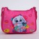 Children's bag, textile, “Bunny and donuts” 4 cm x 17 cm x 13 cm