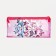 Cosmetic bag-penete on zipper, PVC, pink color