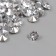 Decor for creativity plastic "Rhinestones. Transparent" set 60 pcs d = 1 cm