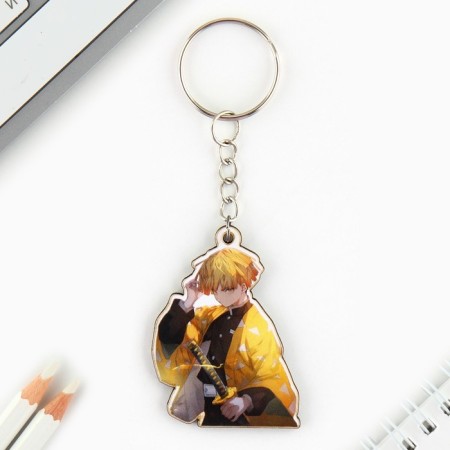 Keychain for keys with the icon "Demon blade", anime-5