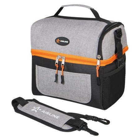 Kholine Pro, 9 L, 25x22.5x16.5 cm bag, waterproof, black and gray-3