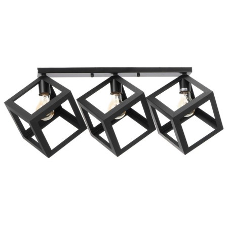 Lamp "Cube" 3HE27 40W Black 78x22x30 cm Bayerlux-1