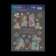 Interior sticker with the luminous layer "Funny Snowmen", 21 x 29.7 x 0.1 cm, New Year