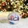 New Year's ball "landscape" 8 cm, mix