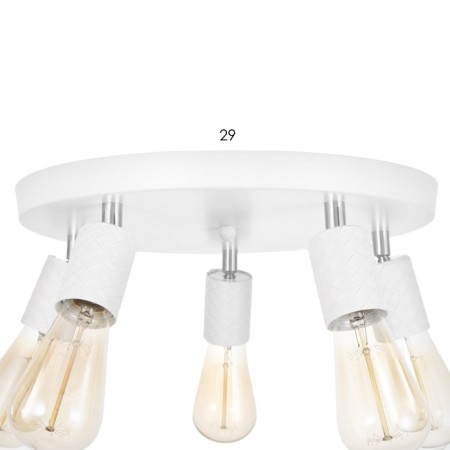 Skot "Skin" 5he27 40W white 38x38x16cm-7