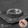The ring "tentacles", the color of black silver, dimensionless