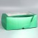 Capcake box, confectionery packaging with a window, 6 cells "Light green", 25 x 17 x 10 cm