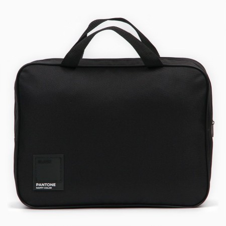 A4 notebook folder on lightning textile 70mm 350 x 270 September 1: Black-1