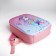 Baby backpack on lightning, pink color
