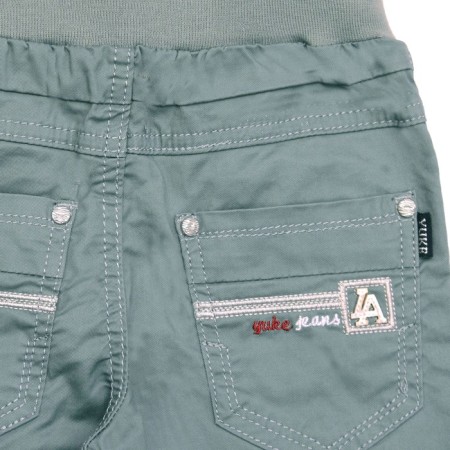 Pants for boys, height 92 cm, pistachio color-2