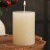 Candle-cylinder aromatic "jasmine", 7x10 cm