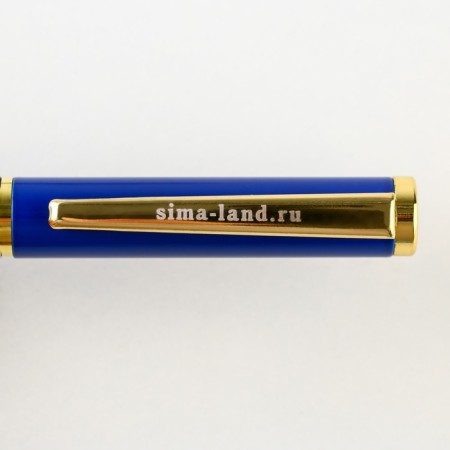 Pen in the case “Happy Defender of the Fatherland Day”, metal, 1.0 mm, blue paste-4
