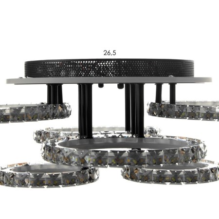 Chase with PDU "IVA" 6XLED 2400W 3000-6000K RGB black 75x52x14cm-12
