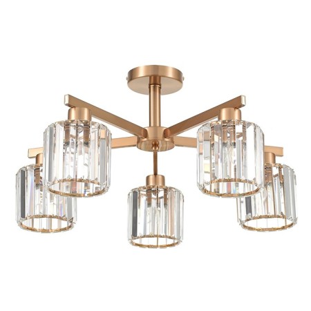 Ceiling lamp 5x60W E27, size 62x62x29.5 cm-1