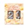 Candle in the cake jubilee "line" (set 2 in 1), number 20, silver metallic, 6.5 cm