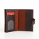 Cover 2 in 1, for auto documents and passports on a magnet, brown color