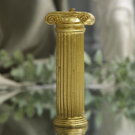Interior candle "Column", golden-1
