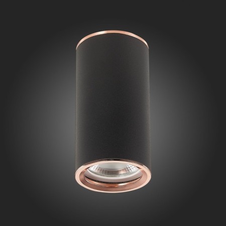 Ceiling lamp ST LUCE. ST111.427.01. 1x50 W, GU10, 5.4x5.4x10.5 cm, black color-4