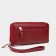 Lightning wallet, with a pen, red color